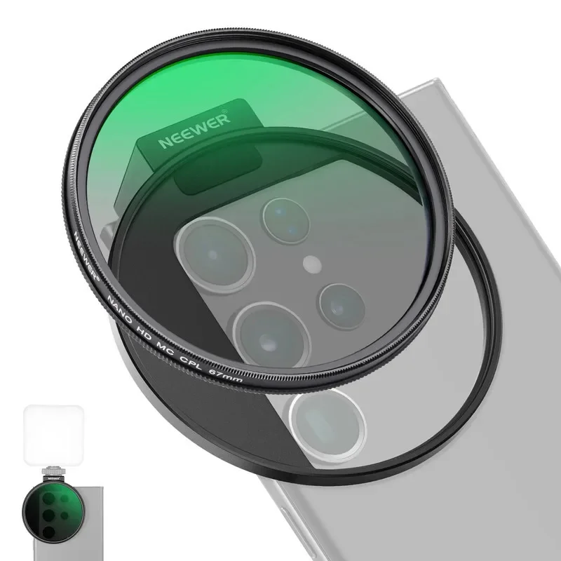 Camera Cold Shoe - 2026 FL-41 67mm CPL Wasserdichtes Glas