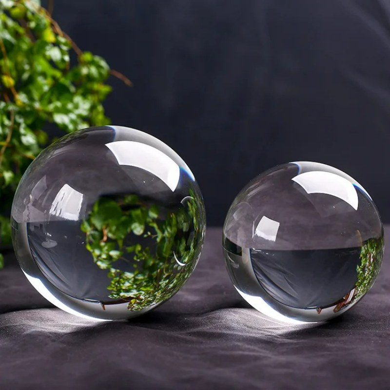 Lens Ball Crystal - Glatte K9 30mm-100mm Klare Kronleuchter Objektiv
