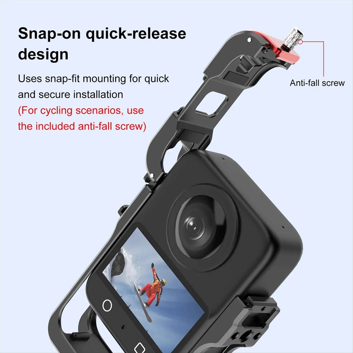 Camera Cold Shoe - M05K PULUZ Magnetischer Kamerakäfig für DJI
