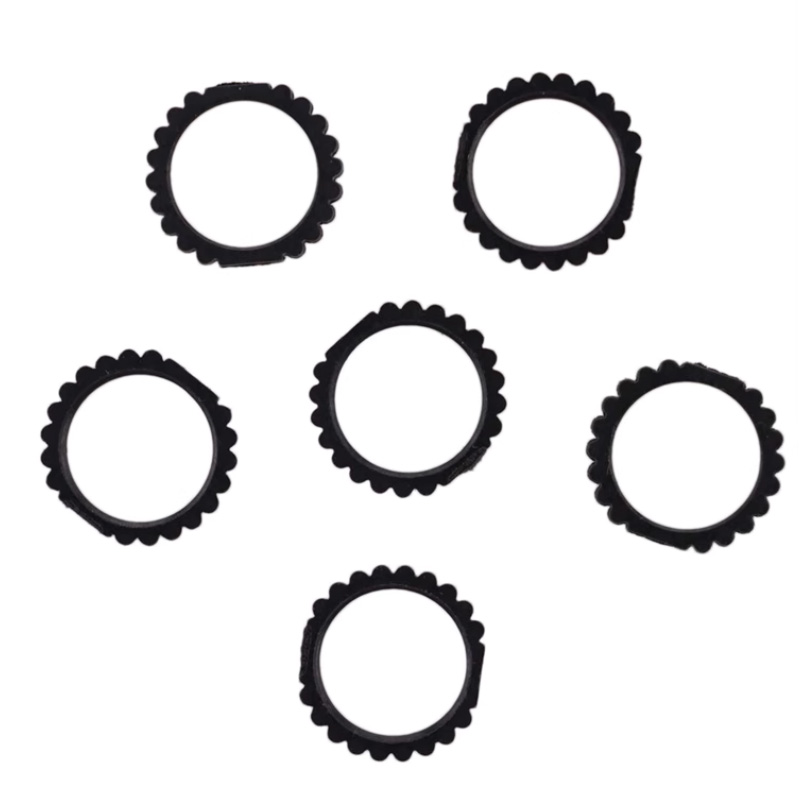 Lens Adapter Ring - 20 Stück CCTV-Überwachungskamera-Objektivsicherungsring aus Kunststoff M12,