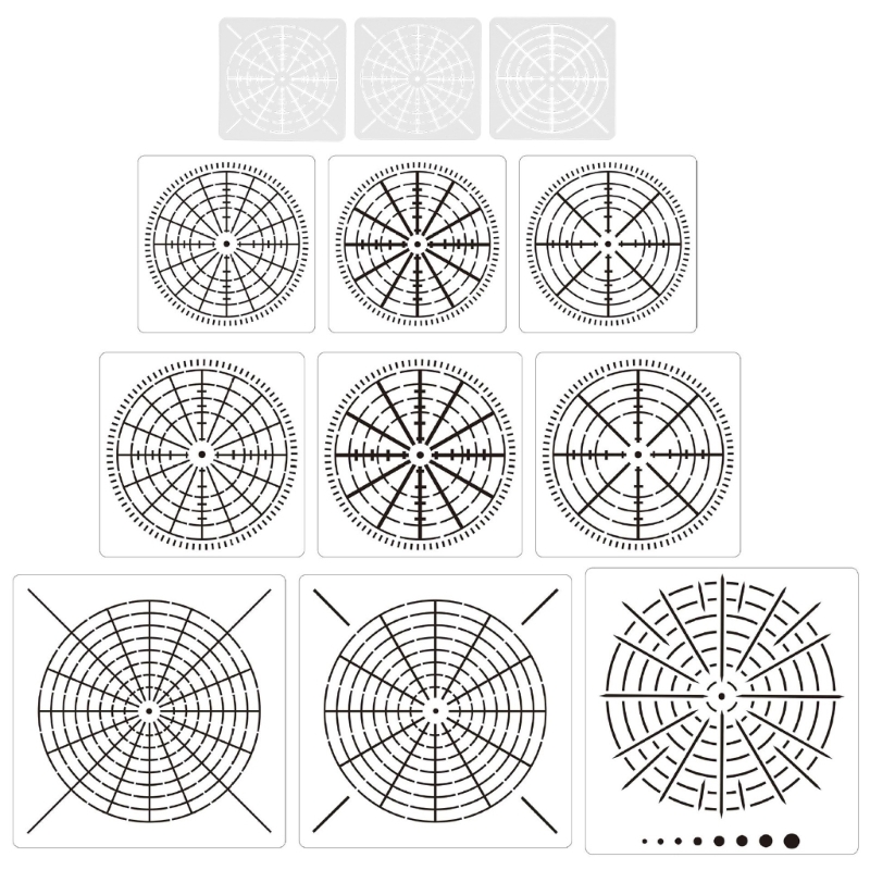 Photography Geometry - F92B Geometrisches Punkt Malerei Werkzeug zum