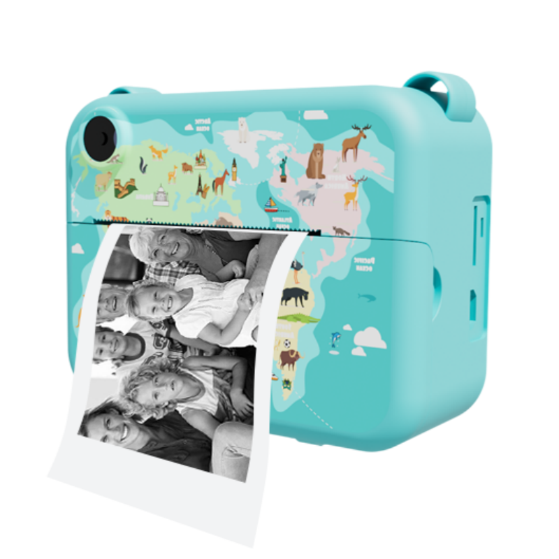 Photography Videos Free - Digitale Kinderkamera für Fotografie, Mini-Drucker, tragbar,