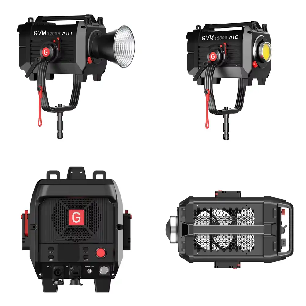 Photography Videos Free - GVM SD1200B AIO 1200W Fotografie COB