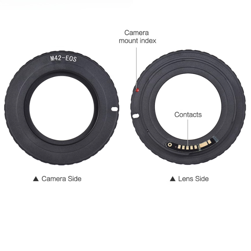 Lens Adapter Ring - M42-EOS 10 Gen Elektronischer Objektivadapterring Kompatibel