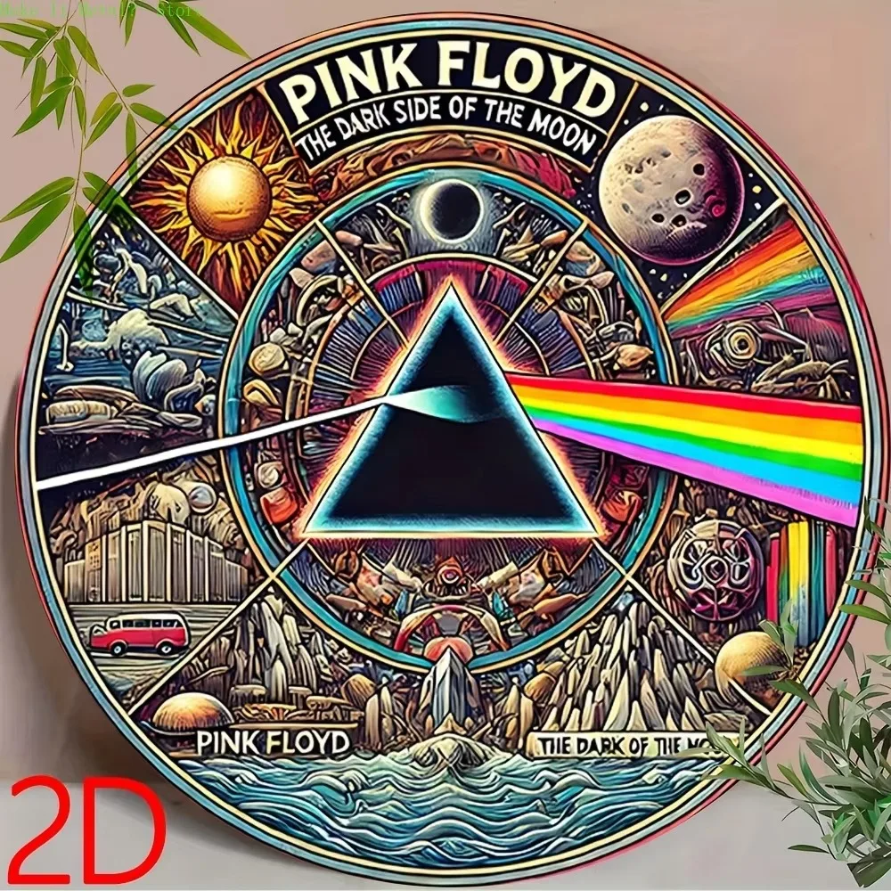 Photography Night - Vintage Retro Psychedelic Pink Floyd Dark