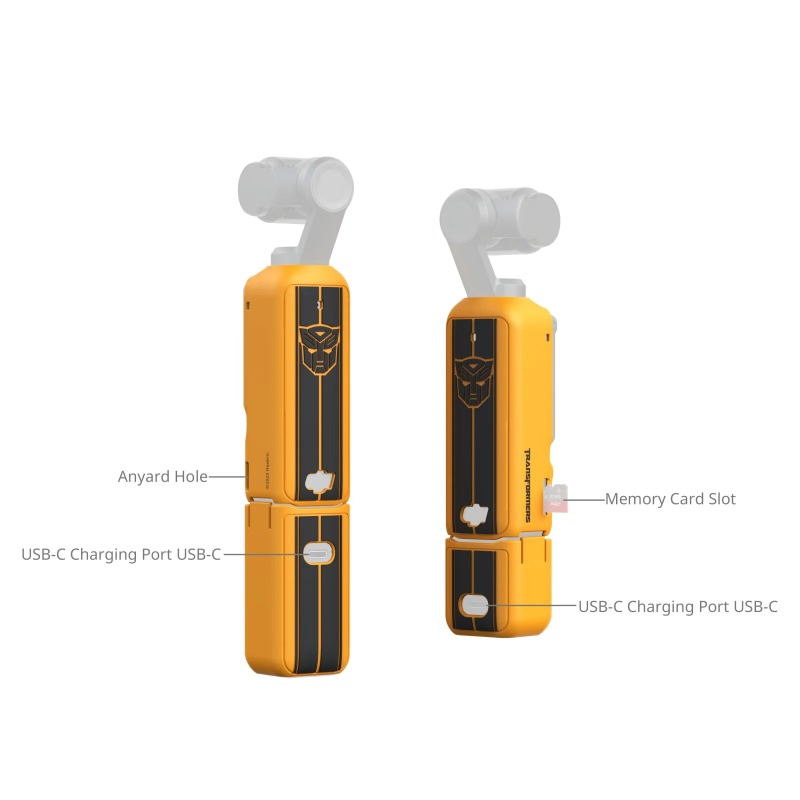 Camera Wrist Strap - SmallRig Silikonhüllen-Set für DJI Osmo Pocket