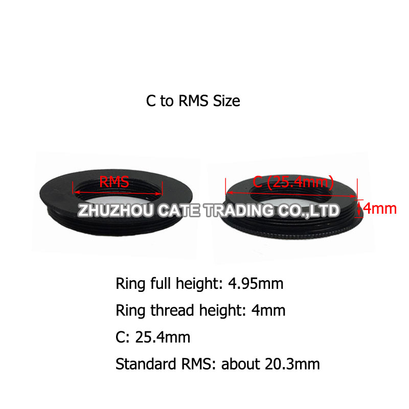 RMS auf C-Mount Mikroskop-Kame – Lens Adapter Ring Bewertung und Preis