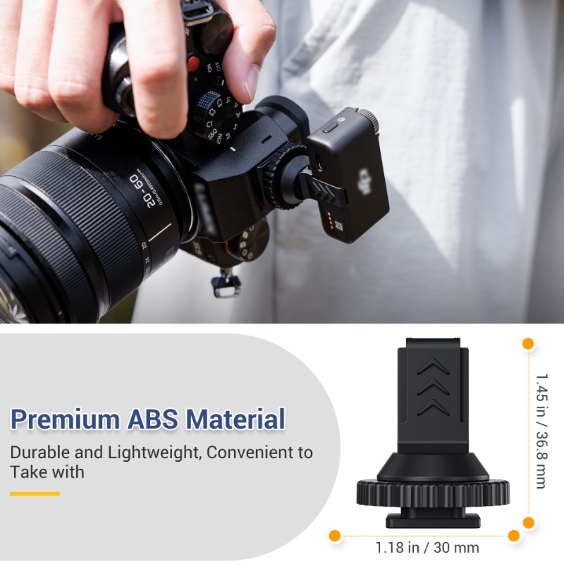 Kaltplattenadapter für DJI-Mik – Camera Cold Shoe Bewertung und Preis
