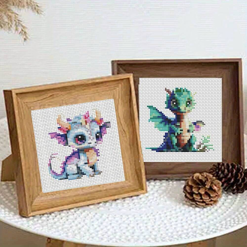 12Pcs Drachen Kreuz Stich 11CT – Photography Geometry Bewertung und Preis