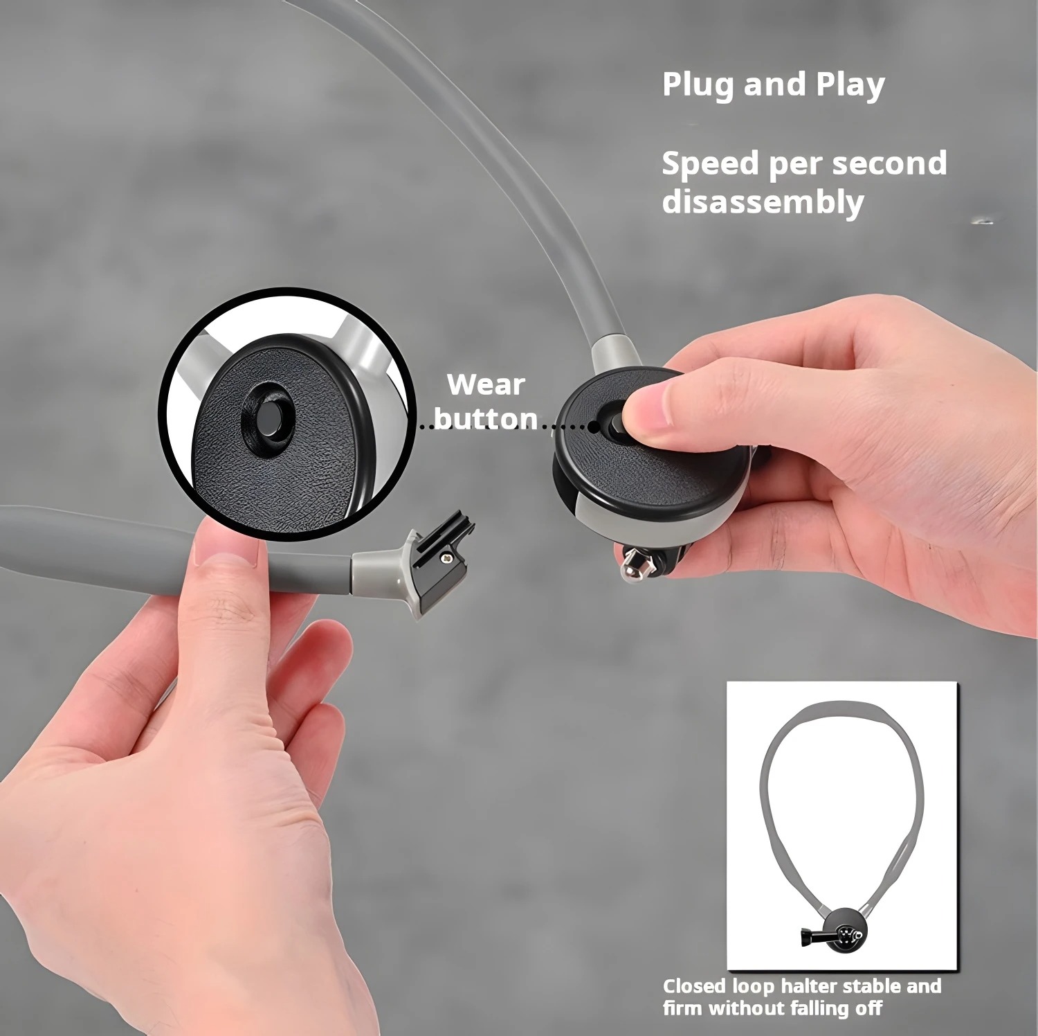 Silikon-Halshalterung, weich,  – Insta360 Camera Go 3 Bewertung und Preis