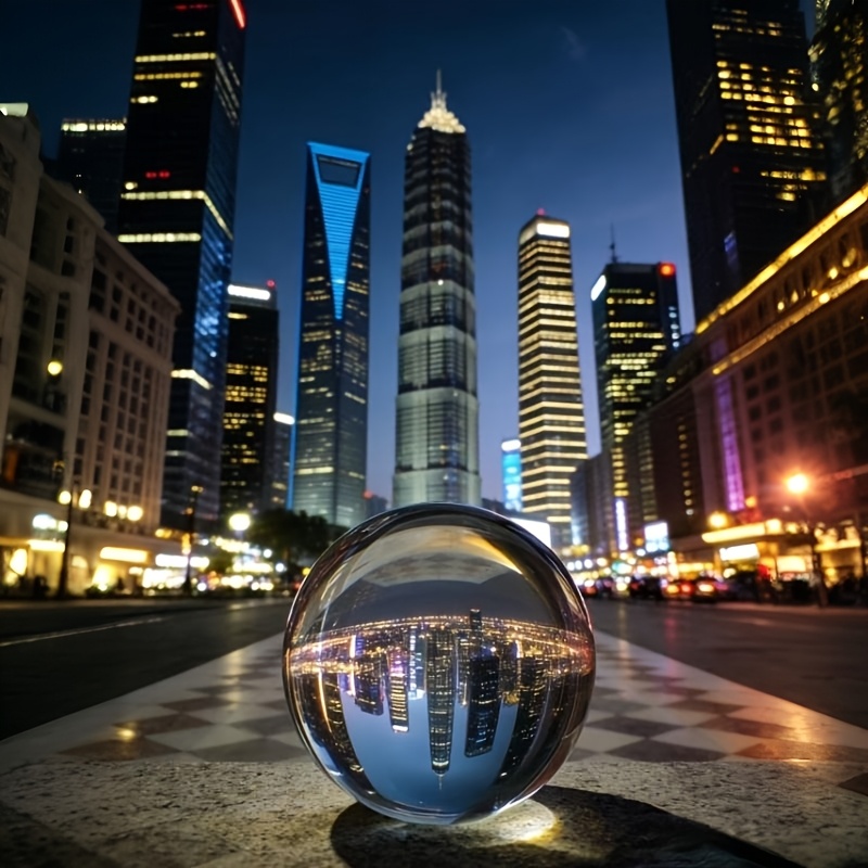Klare Kristallkugel-Linse für  – Lens Ball Crystal Bewertung und Preis