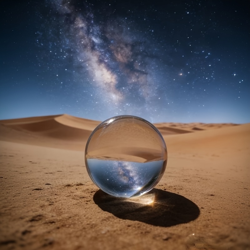 Klare Kristallkugel-Linse für  – Lens Ball Crystal Bewertung und Preis