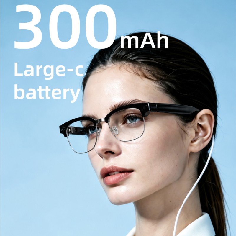 Halbrahmen-Smart-Brille mit 80 – Photography Videos Free Bewertung und Preis