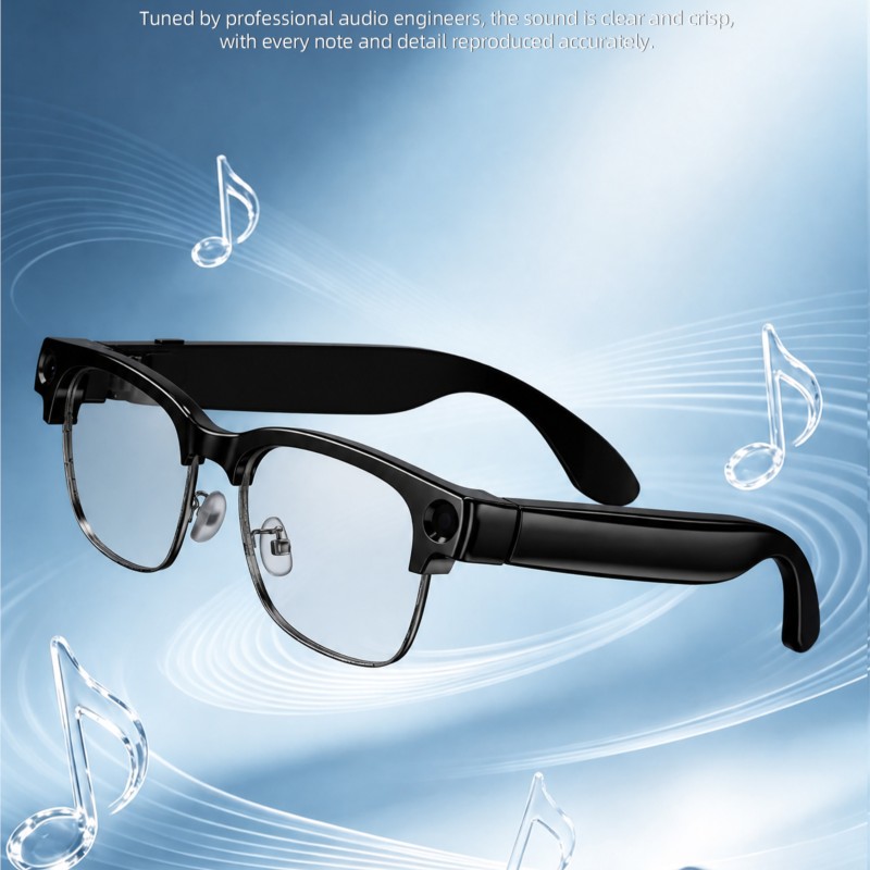 Halbrahmen-Smart-Brille mit 80 – Photography Videos Free Bewertung und Preis