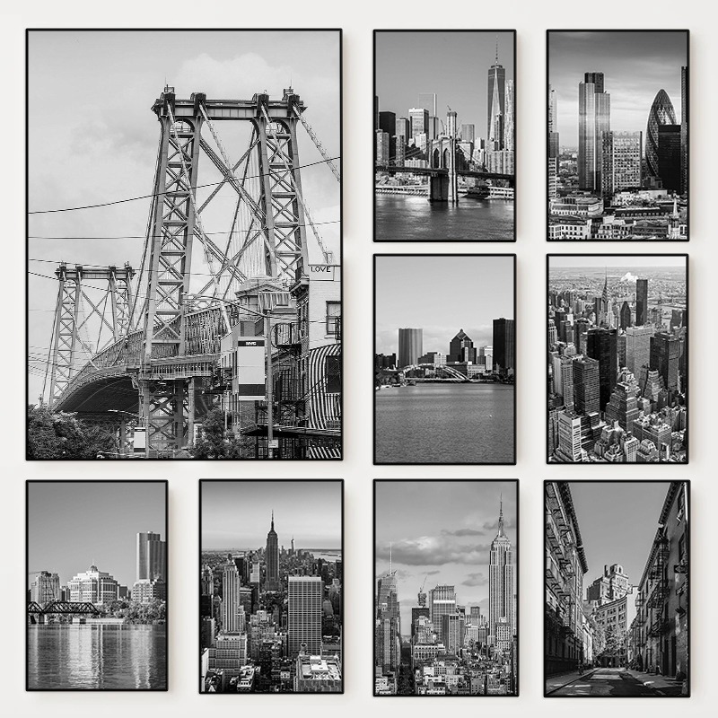 Schwarz-Weißes New York City F – Photography New York Bewertung und Preis