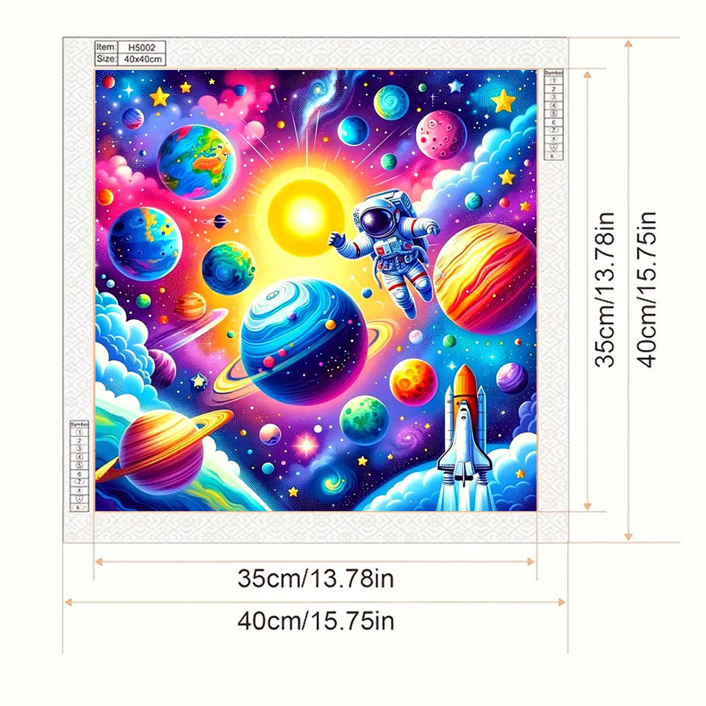 Weltraum-Landschaftsmuster Dia – Photography Geometry Bewertung und Preis