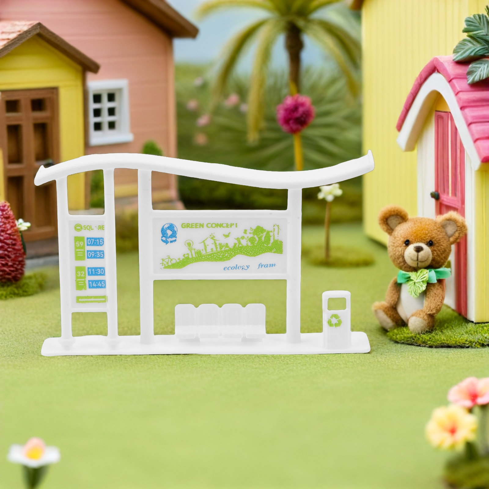20 Stück Miniatur-Stadtbusbahn – Photography Urban Bewertung und Preis