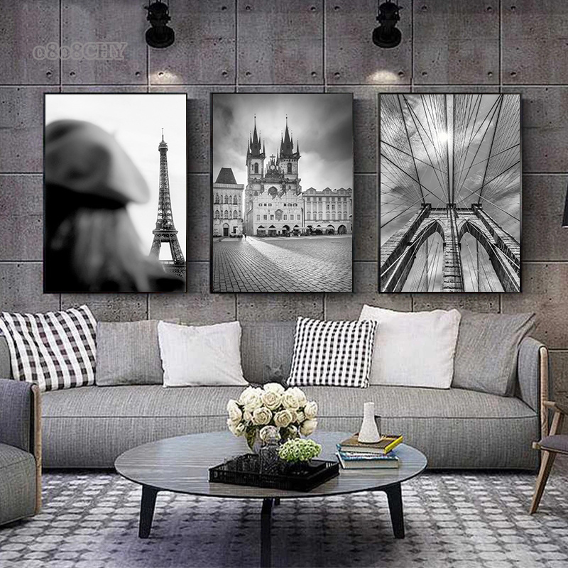 Schwarz Weiß Schöne Stadt New  – Photography New York Bewertung und Preis
