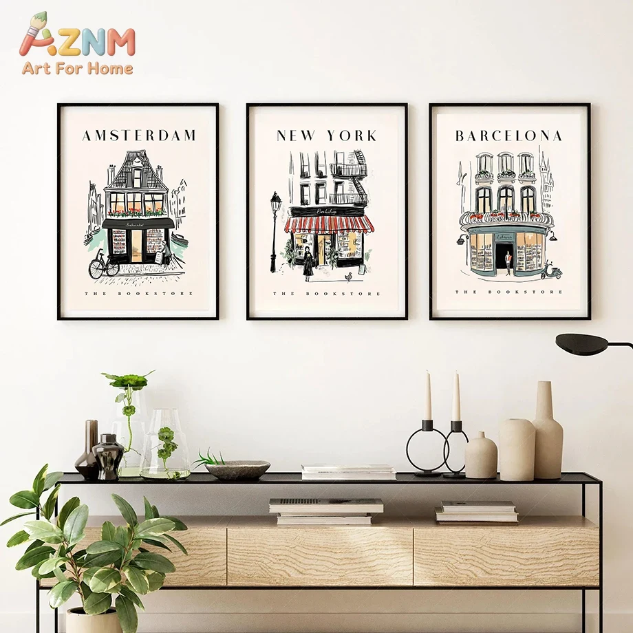AZNM City Sketch Amsterdam New – Photography New York Bewertung und Preis