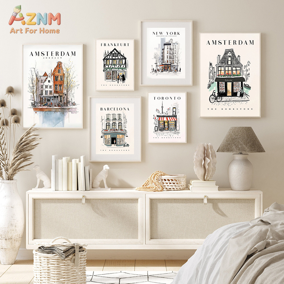 AZNM City Sketch Amsterdam New – Photography New York Bewertung und Preis