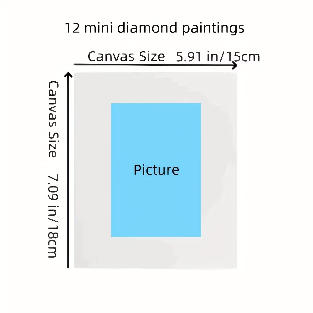 12-teiliges Mandala-Diamant-St – Photography Geometry Bewertung und Preis