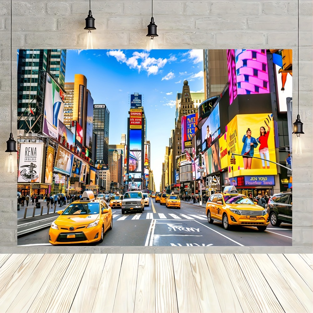 New York Times Square Wandtepp – Photography New York Bewertung und Preis