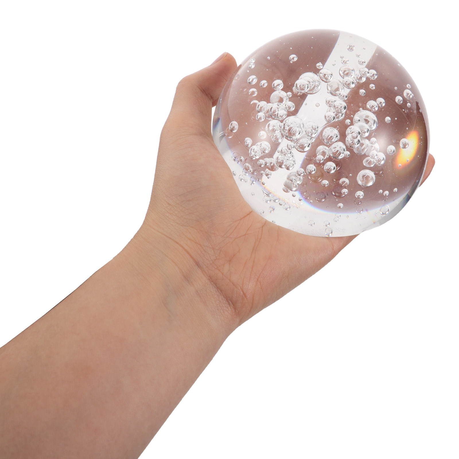 Halbkreisförmige Kristalldekor – Lens Ball Crystal Bewertung und Preis