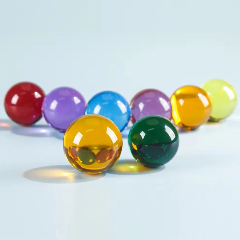K9 Mehrfarbige Farbe Kristall  – Lens Ball Crystal Bewertung und Preis