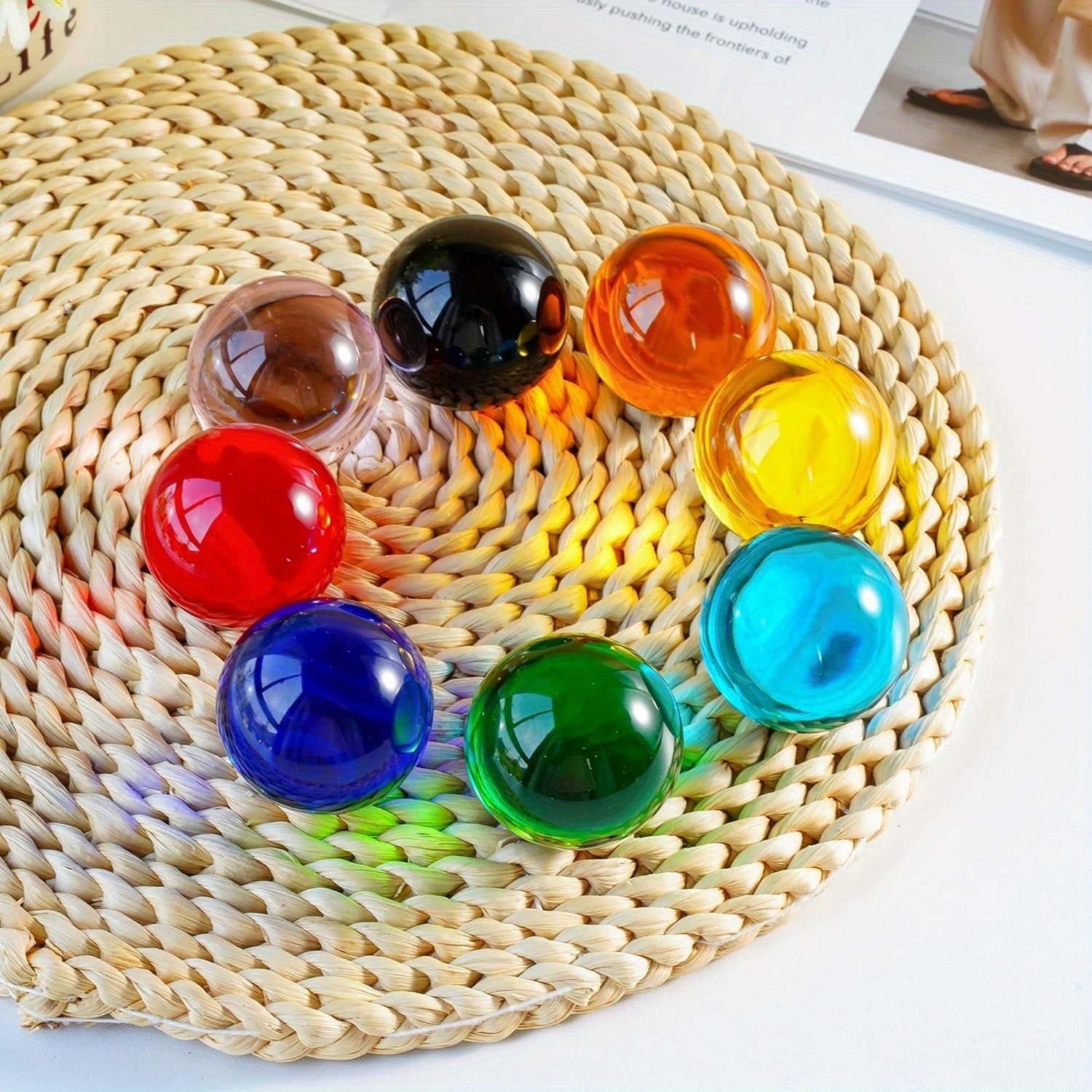 K9 Mehrfarbige Farbe Kristall  – Lens Ball Crystal Bewertung und Preis