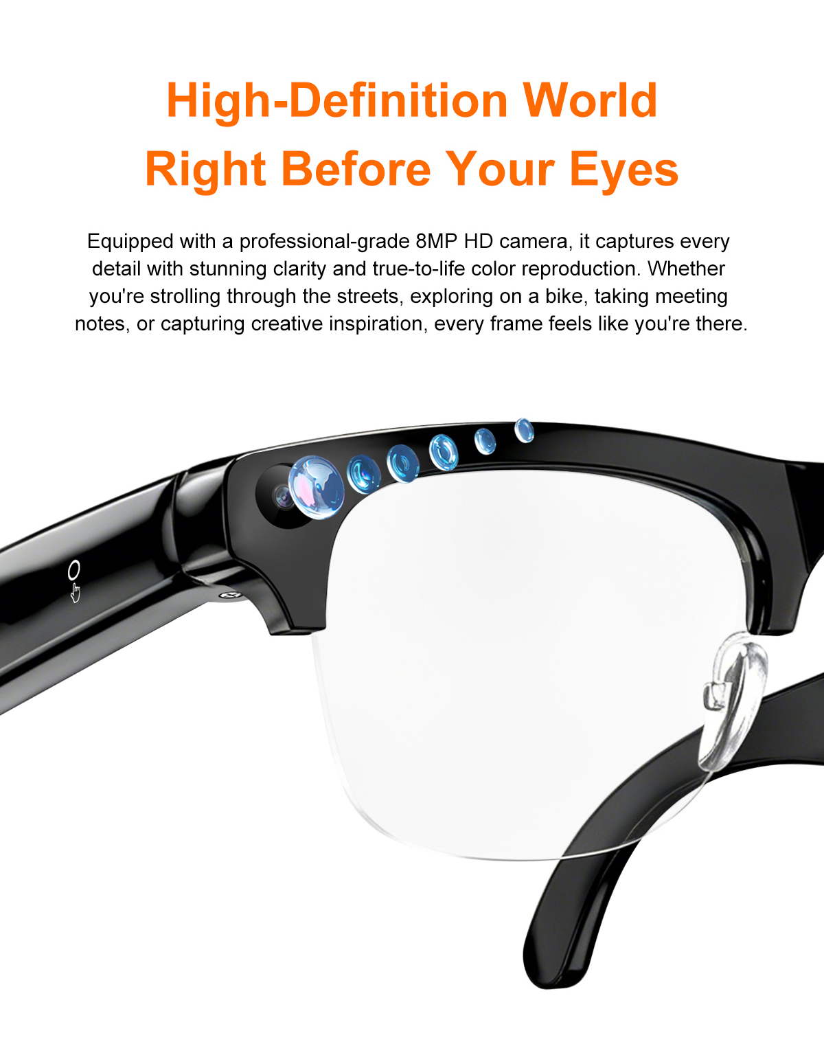 Lenovo Smart AI-Brille 800w HD – Photography With Ai Bewertung und Preis