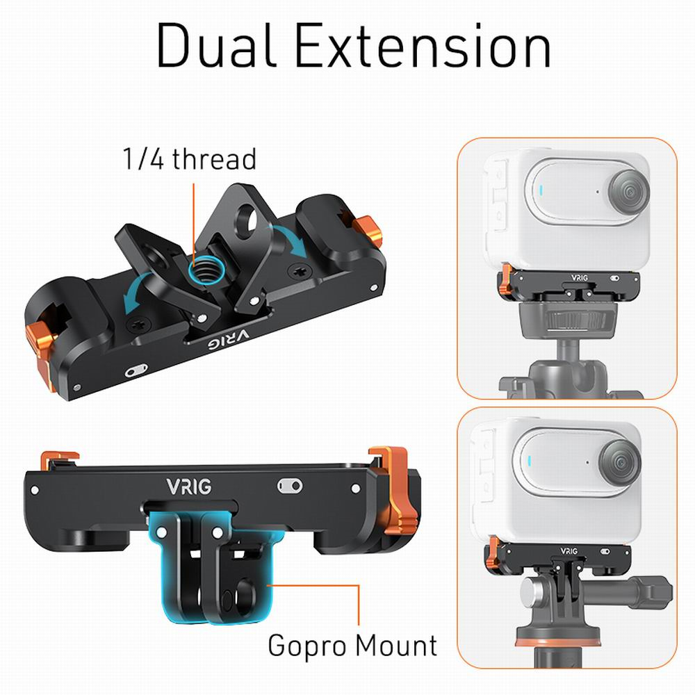 VRIG Aluminium Magnetische Lad – Insta360 Camera Go 3 Bewertung und Preis