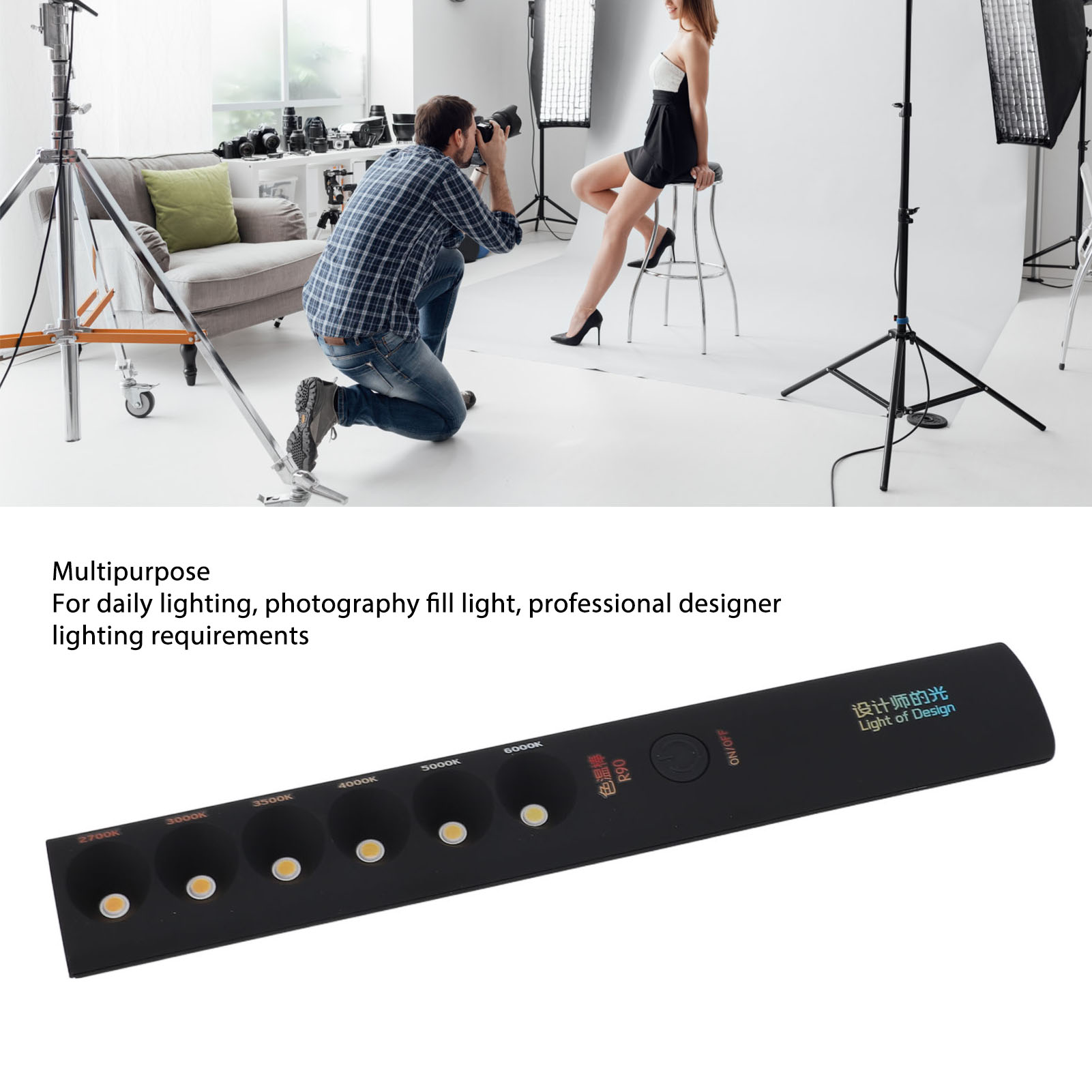 Videoleuchtenstab, tragbare Fa – Photography Videos Free Bewertung und Preis