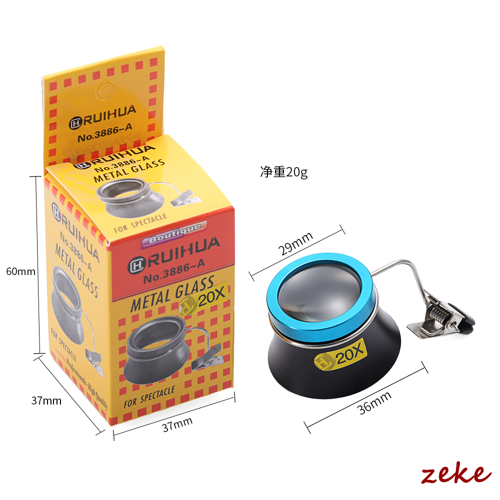 5X 10X 20X Brillenlupe Clip-On – Eye Piece Magnifier Bewertung und Preis