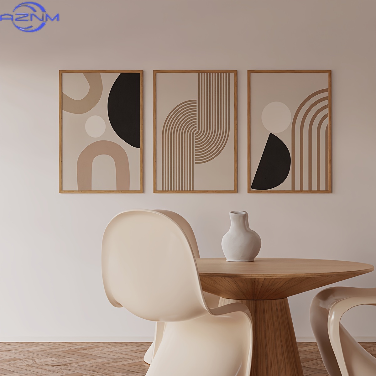3-teiliges modernes minimalist – Photography Geometry Bewertung und Preis