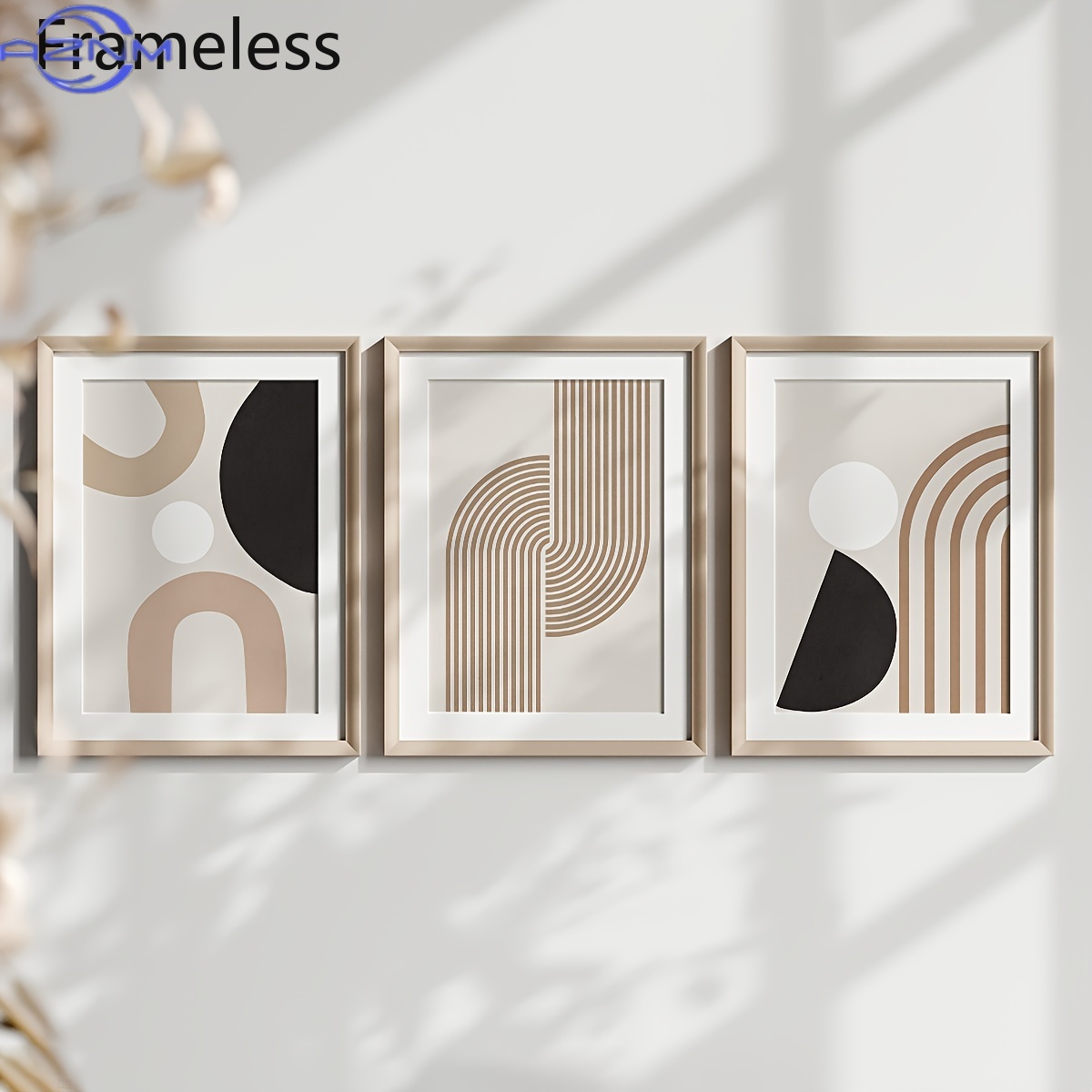 3-teiliges modernes minimalist – Photography Geometry Bewertung und Preis