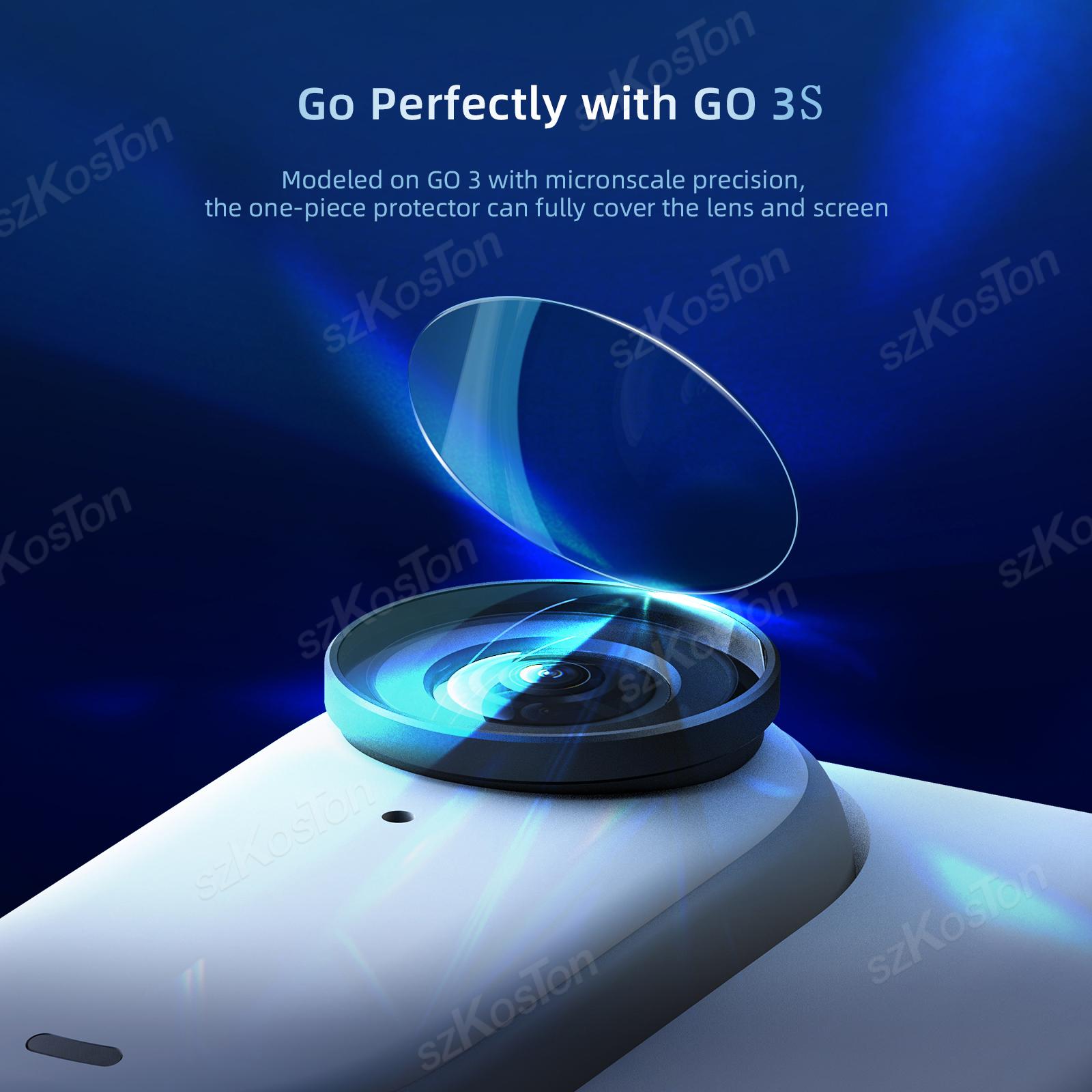 Gehärtetes Glas LCD-Display-Sc – Insta360 Camera Go 3 Bewertung und Preis