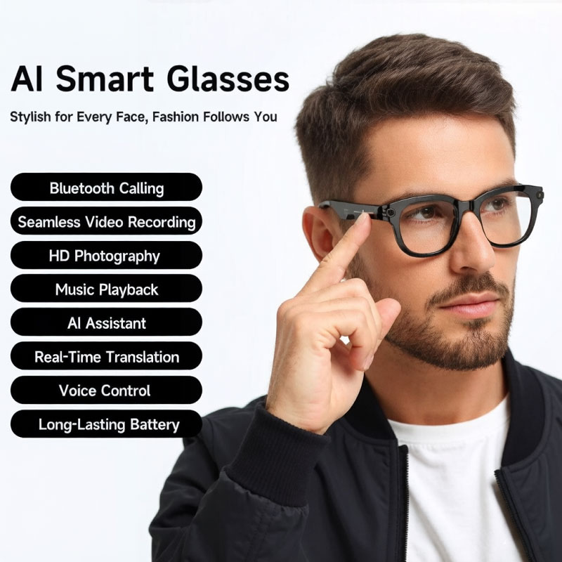FLAUNT AI Smart-Brille mit 4K- – Photography With Ai Bewertung und Preis